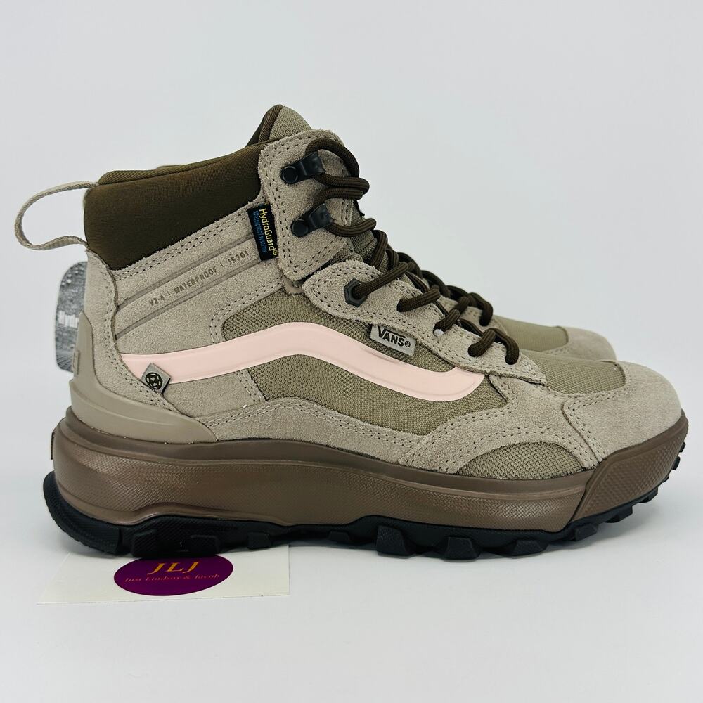 Vans MTE Crestline Waterproof Teak Brown Outdoor Hiking Boots Women's Size 8.5